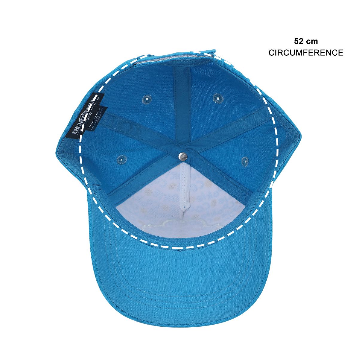 Sesame Street Plush Cookie Monster Toddler's Blue Traditional Adjustable Baseball Cap - thumbnail 5