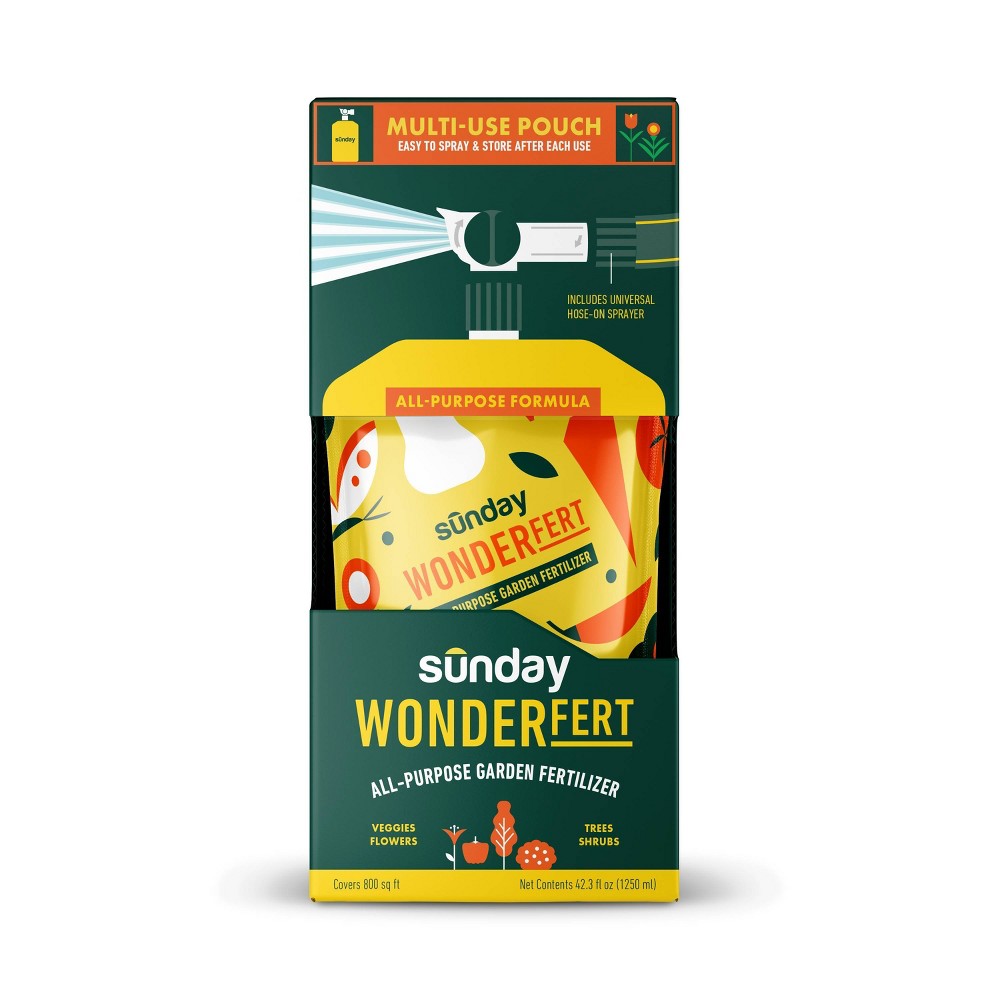 Sunday 42.3oz Wonderfert Liquid Garden Fertilizer