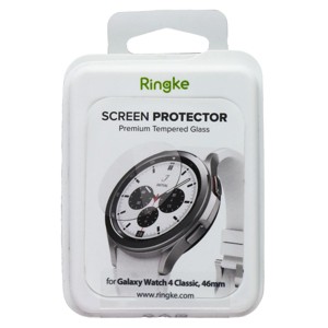 Ringke Tempered Glass Screen Protector for Galaxy Watch4 Classic (46mm) - 4 Pack - 1 of 1