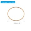 Unique Bargains Jewelry Crafts Copper Versatile Earring Beading Hoop 30 Pcs - 2 of 4
