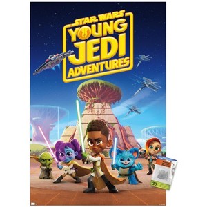 Trends International Star Wars: Young Jedi Adventures - One Sheet Unframed Wall Poster Prints - 1 of 4