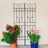 NicBex Metal Garden Arch Trellis Lattice Panels for Outside Rustproof Plant Trellis Indoor for Garden - 4 of 4