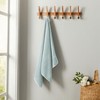 Cotton Quick-Dry Diamond Textured Bath Towel - Great Bay Home - 3 of 4