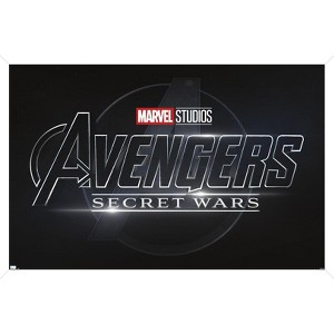 Trends International Marvel Avengers: Secret Wars - Logo Framed Wall Poster Prints - 1 of 4