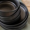 over&back 12pc Rimmed Hand-Finished Stoneware Dinnerware Set Semi-Matte - image 2 of 4