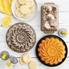 Nordic Ware Citrus Blossom Loaf Pan - 3 of 4