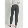 Hello Miz Women's Relax Fit Over The Belly Maternity Pants - 3 of 4
