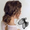 Unique Bargains Bow Ribbon Duckbill Hair Clips 1 Pc - 2 of 4