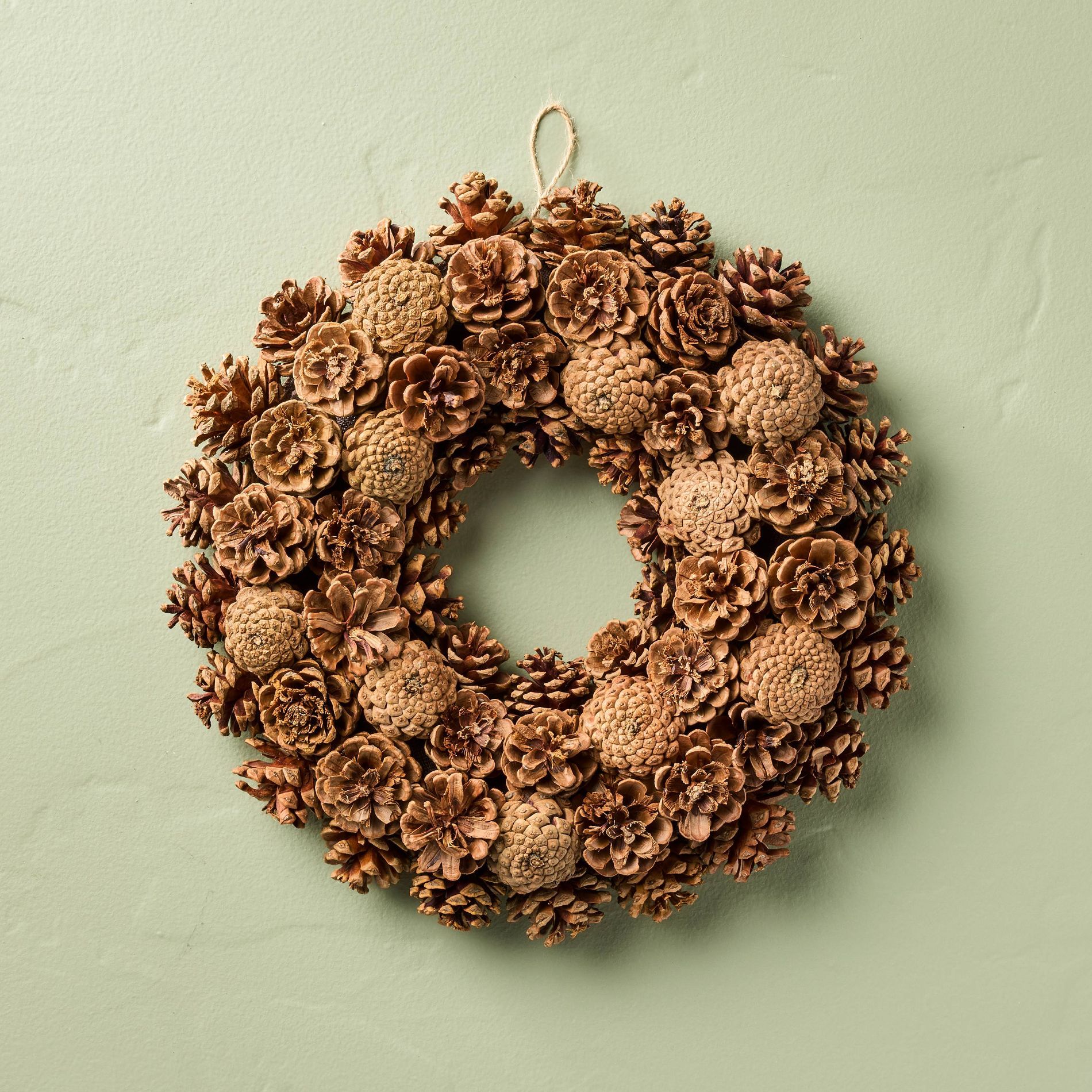 13" Mini Pinecone Wreath - Hearth & Hand™ with Magnolia