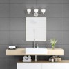 Livex Lighting Somerville 3 - Light Vanity in  Brushed Nickel - 3 of 4