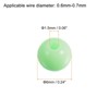 Unique Bargains Loose Craft DIY Earring Necklace Making Acrylic Round Beads 4200 Pcs - 2 of 4