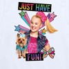 JoJo Siwa Just Have Fun! Short Sleeve Graphic T-Shirt - White - 5T - 2 of 3