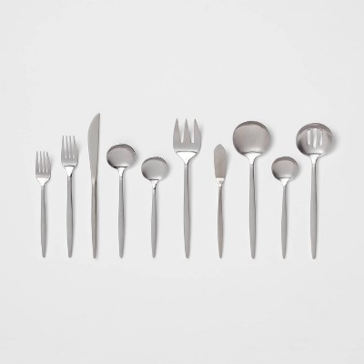 20pc Shapleigh Flatware Set Matte Black - Threshold™