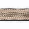 Earth Rugs Chocolate and Natural Oval Stair Tread 27"x8.25" Eco-Friendly Step Cover - 2 of 3