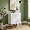 Art Leon Modern Wood Cabinet Sideboard with Textured Door Decoration - 4 of 4