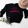 Simply Sage Market Women's Graphic Sweatshirt Little Bit Dramatic Arch - 3 of 3