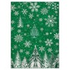 Christmas Area Rugs, Snowflake Trees Washable Throw Carpet Rugs for Living Room Bedroom Kitchen Dining Room - 2 of 4