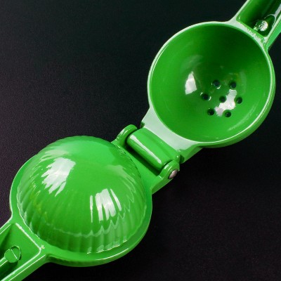 Colorful Cast Aluminum Citrus Squeezer Set for Lemon, Lime, Orange