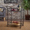 Falon Modern Glam Bar Cart - Christopher Knight Home - 2 of 4