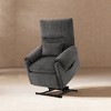 Power Lift Assist Recliner Arm Chair Chenille with Adjustable Back & Footrest, Side Pocket & Lumbar Support - 4 of 4