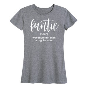 Women's - Instant Message - Funtie Short Sleeve Graphic T-Shirt - 1 of 4