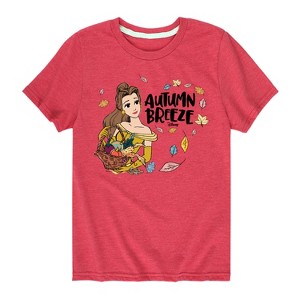 Girls' - Disney Princess - Autumn Breeze Short Sleeve Graphic T-Shirt - 1 of 4