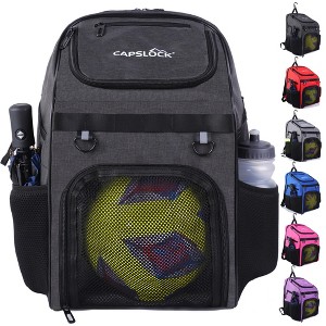 Generic Youth Soccer Bag - Boys Girls Soccer Backpack & Bags for Basketball, Volleyball & Football | Includes Separate Cleat and Ball Compartment - 1 of 4