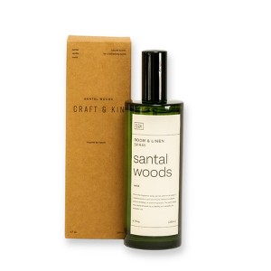 Craft & Kin Room Spray With Green Spray Nozzle Bottle - 1 of 4