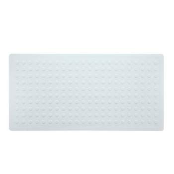 SlipX Solutions 27 inch x 27 inch Extra Large Square Shower Mat, White