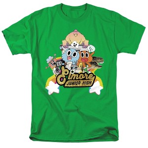 Amazing World Of Gumball Elmore Junior High Adult T-Shirt - 1 of 4
