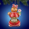 Collections Etc Festive Holiday Trinket Box Ornaments - 3 of 4