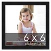 PosterPalooza | Square Simple Black Picture Frame - UV Acrylic, Foam Board Backing, Hanging Hardware - 2 of 4