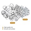 Unique Bargains Finish Jagged Design Picture Hangers - 3 of 4