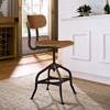 Mark Wood Dining Swivel Barstool: Industrial Modern, Chic Rustic - Modway - 4 of 4