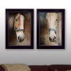Gulches 2-Piece Vignette By Robin-Lee Vieira, Printed Wall Art, Ready To Hang Framed Poster, Black Frame(Two Horses Collection) - 2 of 4