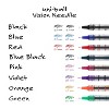 uni-ball uniball Vision Needle Rollerball Pens Fine Point 0.7mm Assorted Ink 8/Pack (1734916) - 4 of 4