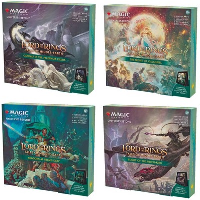 Magic The Gathering Magic: The Gathering - Lord of the Rings: Tales of Middle-earth Scene Box (4ct carton)
