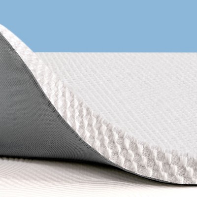 Subrtex 2" Mattress Topper Gel Memory Foam Mattress Pad with Breathable Removable Cover