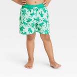 Toddler Boys' Frogs Swim Shorts - Cat & Jack™ Green