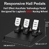 NBCP Racing Pedals for Logitech G920 - Adjustable, Durable Pedal Set with HallEffect Technology, Swappable Springs - 2 of 4