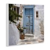Stupell Industries Blue Greek Door, 12" x 12" - 3 of 4