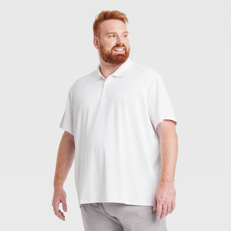 Men&#39;s Textured Polo Shirt- All In Motion&#8482;, 1 of 4