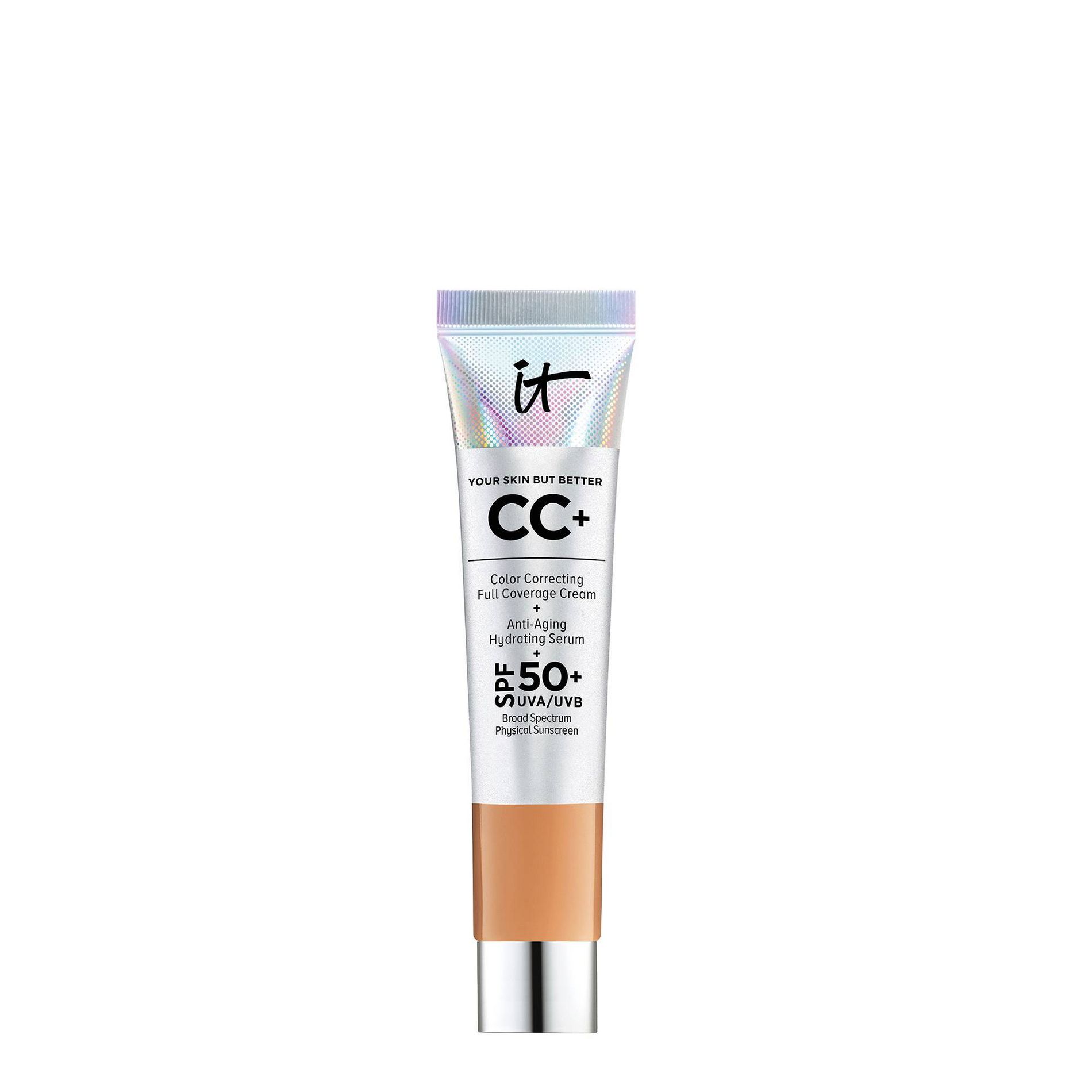 IT Cosmetics CC + Cream SPF50 Travel Size - Rich - 12ml - Ulta Beauty: Concealing, Anti-Aging, Color Correction