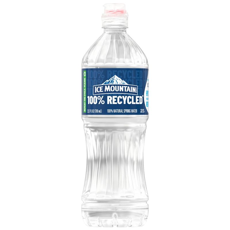 Ice Mountain Brand 100% Natural Spring Water - 6pk/23.7 fl oz Sport Cap Bottles, 5 of 12