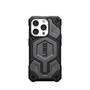 UAG iPhone 15 Pro Case Monarch Pro, Premium Carbon Fiber/Leather Inlay, Compatible With MagSafe - 1 of 4