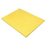 Prang Medium Weight Construction Paper, 18 x 24 Inches, Yellow, 50 Sheets