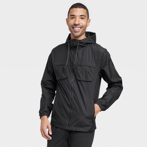 Men's Packable Jacket - All In Motion™ Black S : Target