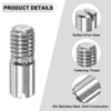 Unique Bargains 304 Stainless Steel Durable Multipurpose Precision Structure Mechanical Fasteners - 2 of 4