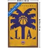 Trends International WNBA Los Angeles Sparks - Logo 25 Framed Wall Poster Prints - 3 of 4