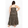 Women's Plus Size Aylin Maxi Dress - taupe | CITY CHIC - image 3 of 4